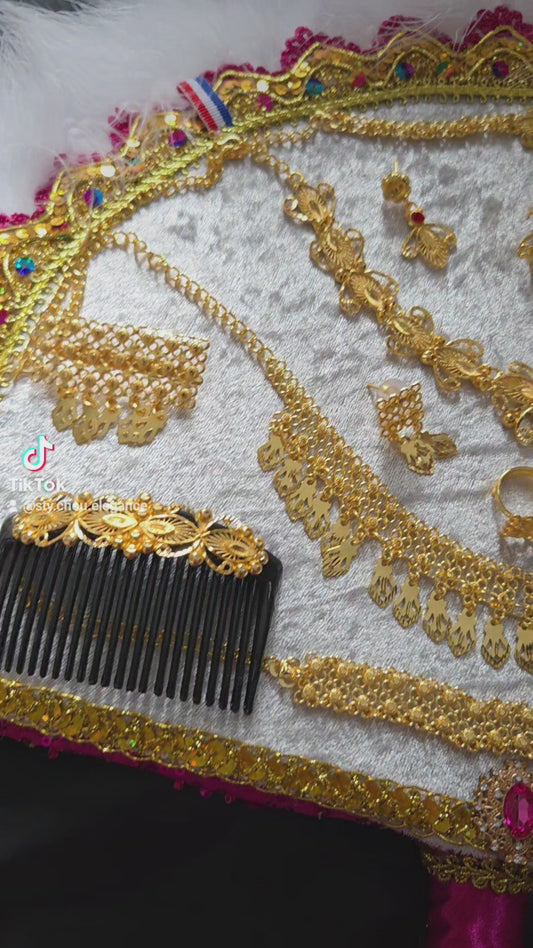 Panneau avec bijoux