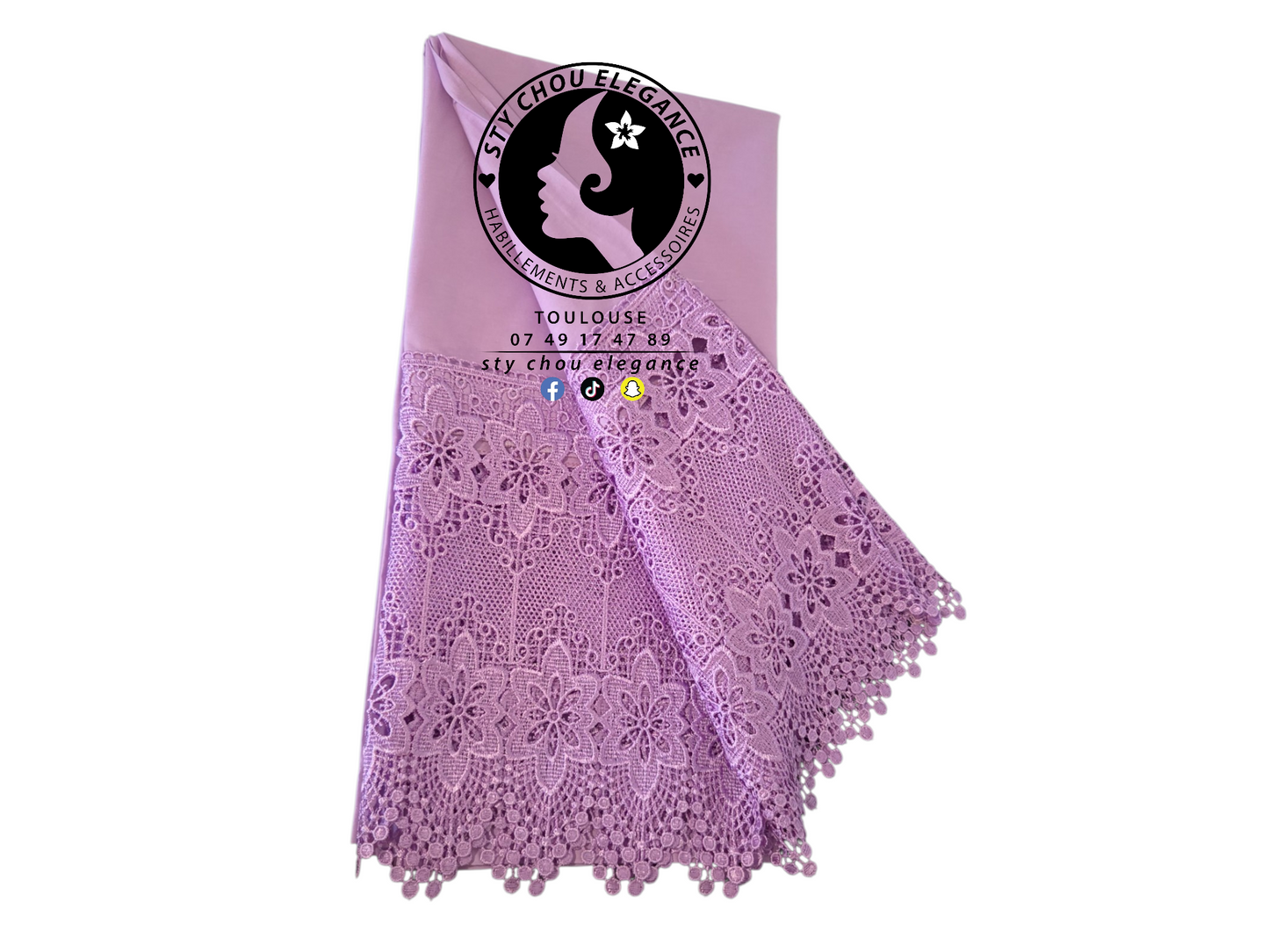 Jupe lilas